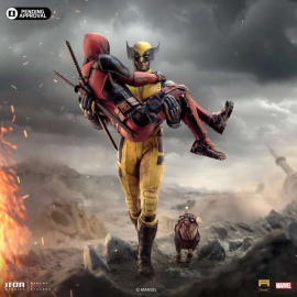 Deadpool And Wolverine Dlx 1/10 Statue Figurine 