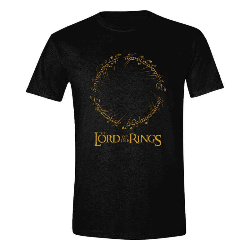 Lord of the Rings T-Shirt Logo Inscription 