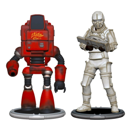 Fallout pack 2 figures Set B Nukatron & Synth 7 cm Figurine 