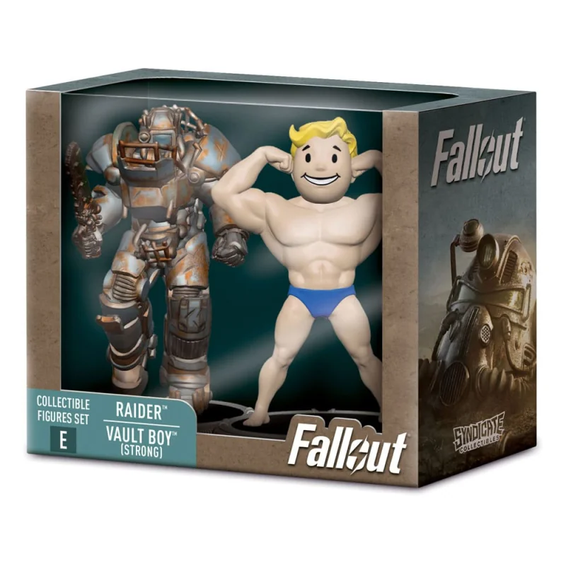 Fallout pack 2 figures Set E Raider & Vault Boy (Strong) 7 cm