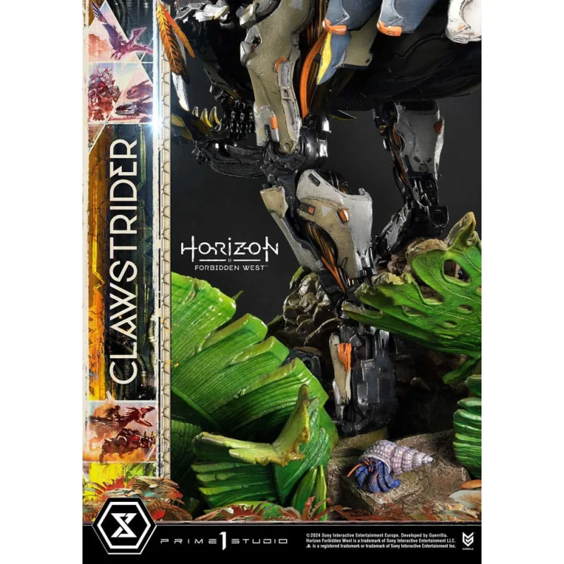 Horizon Forbidden West Ultimate Premium Masterline Series 1/4 Clawstrider Bonus Version 68 cm