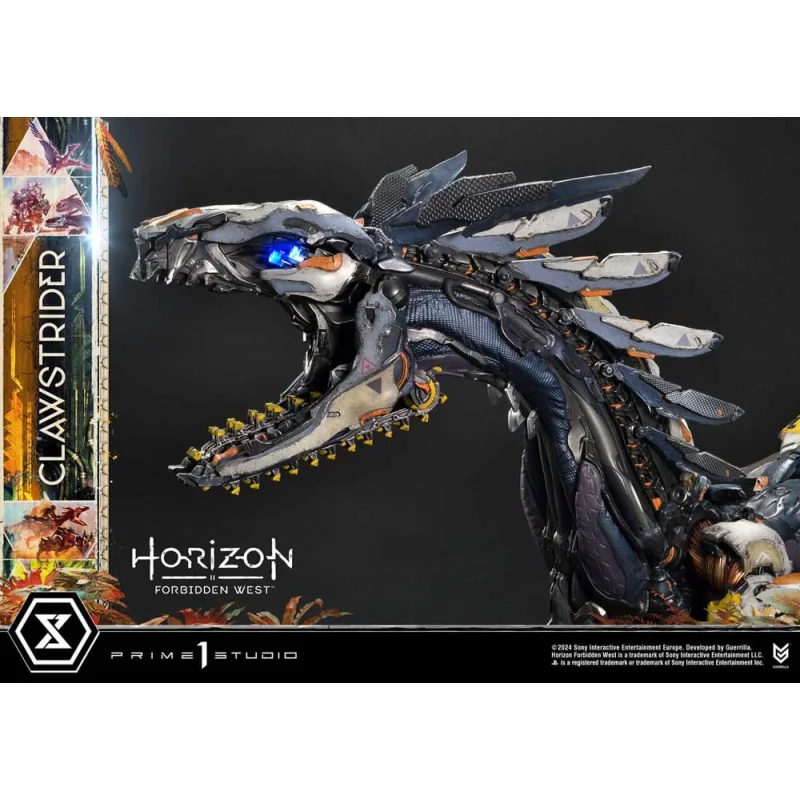 Horizon Forbidden West Ultimate Premium Masterline Series 1/4 Clawstrider Bonus Version 68 cm