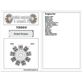 Bristol Perseus radialer Motor, Wie verwendet, darauf.... Blackburn Botha Blackburn Roc Blackburn Skua Bulldog von Bristol Typ 1
