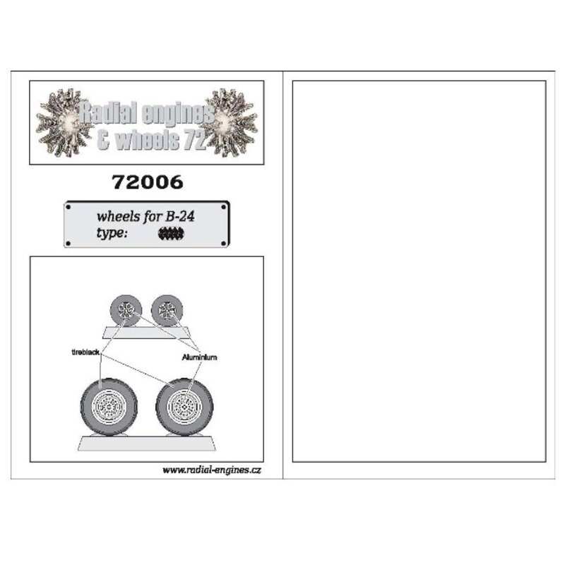 Consolidated B-24 Block-Schritt-Muster von Liberator