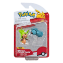 Pokémon pack 2 figures Battle Figure First Partner Set Marisson, Terhal 5 cm