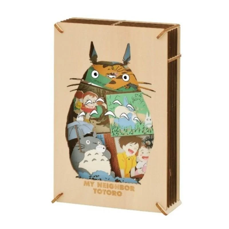 MY NEIGHBOR TOTORO - Totoro - Paper Theater Wood Style