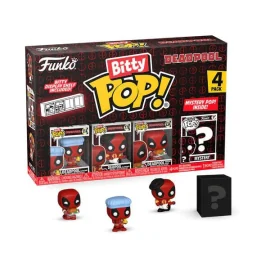 Deadpool pack 4 Bitty POP figures! Vinyl Bathtime 2.5 cm Figurine 