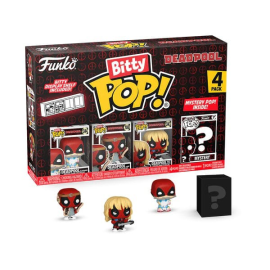 Deadpool pack 4 Bitty POP figures! Vinyl Sleepover 2.5 cm Figurine 