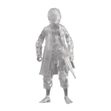 THE LORD OF THE RINGS - Frodo "Invisible" - Action Figure 13cm