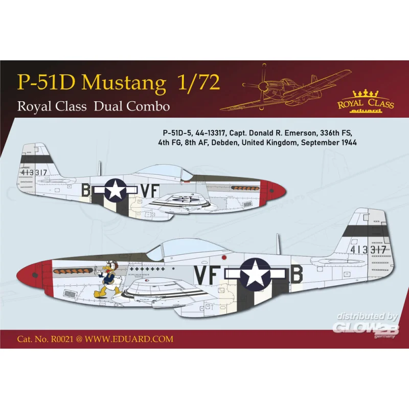 P-51D MUSTANG DUAL COMBO ROYAL CLASS