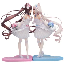 Nekopara 1/7 Nekopara Chocola & Vanilla Dream of Eden Ver. 23cm