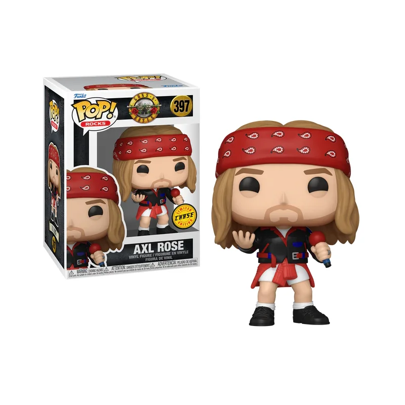 GUN N ROSES - POP Rocks N° 397 - Axel Rose (1980's) with Chase