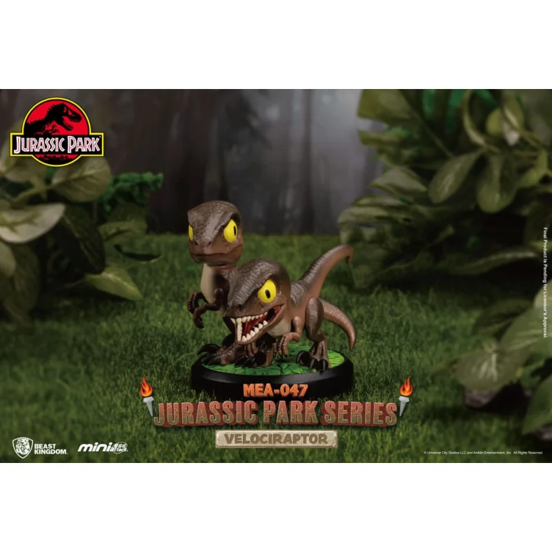 Jurassic Park statues Mini Egg Attack Jurassic Park Series Set 10 cm