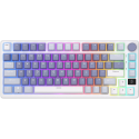 Royal Kludge M75 OLED 81K Ocean Blue QWERTY - RGB ANSI (ENG) Wireless Keyboard