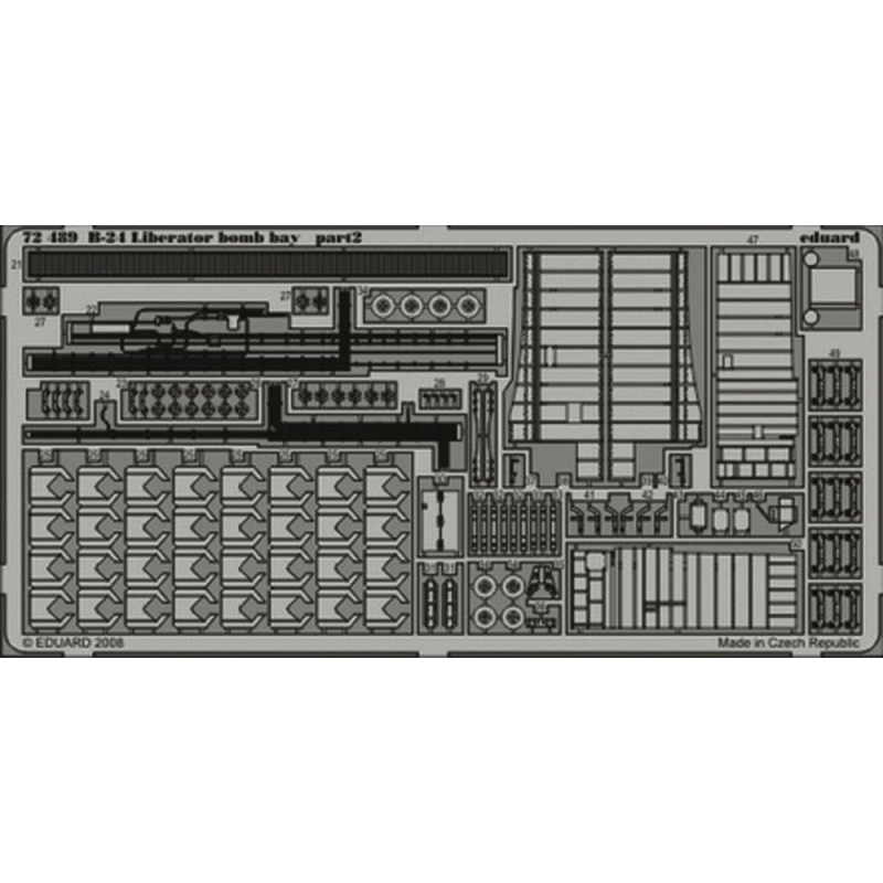Bombenschacht von Consolidated B-24 Liberator (für Bausätze von Hasegawa)
