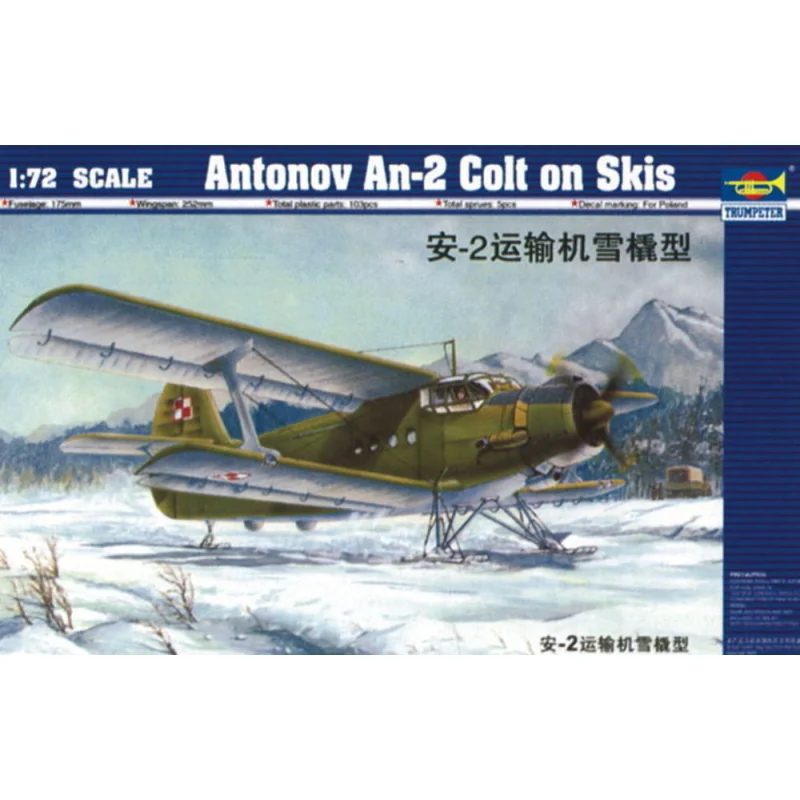 Antonov An-2 Colt auf Skis