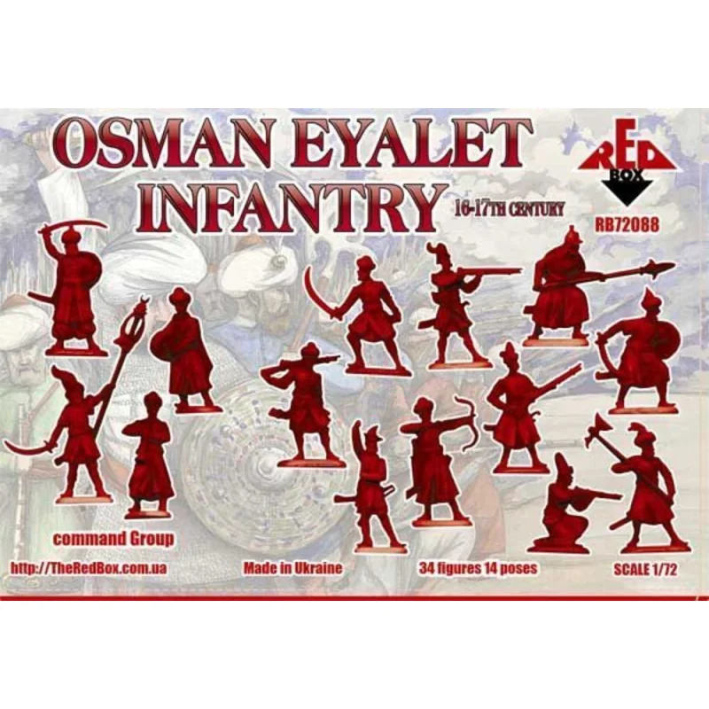 Osman Eyalet Infanterie, 16-17 Jahrhundert