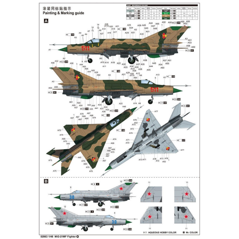 Mikojan MiG-21MF Fishbed J-Kämpfer