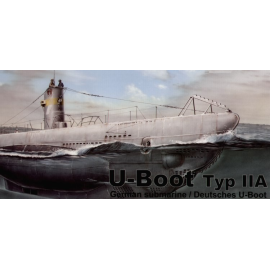 U-Boot Typ IIA Einspritzung geformt (Unterseeboote) Schiffsmodell
