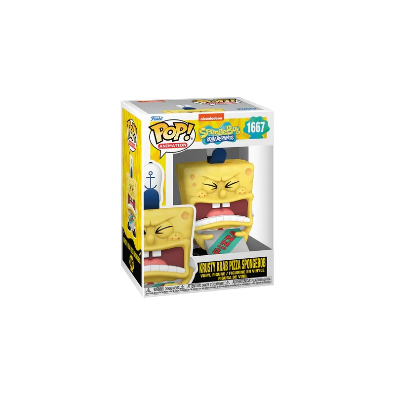 SPONGEBOB - POP Animation N° 1667 - SpongeBob with Pizza