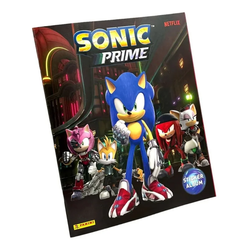 Sonic Prime Sticker Collection sticker album *GERMAN*