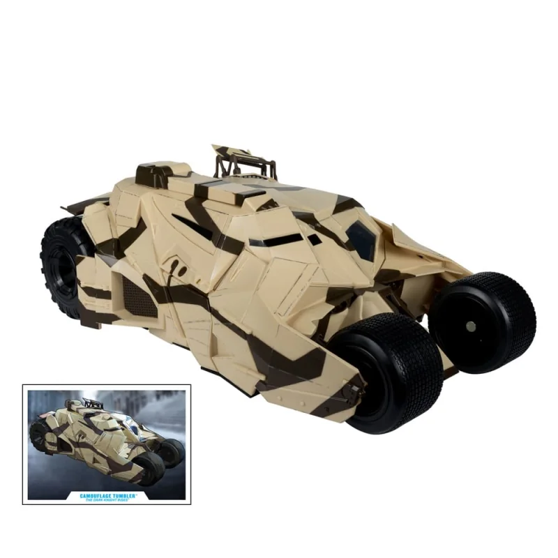 DC Multiverse Vehicle Tumbler Camouflage (The Dark Knight Rises) (Gold Label) 18 cm