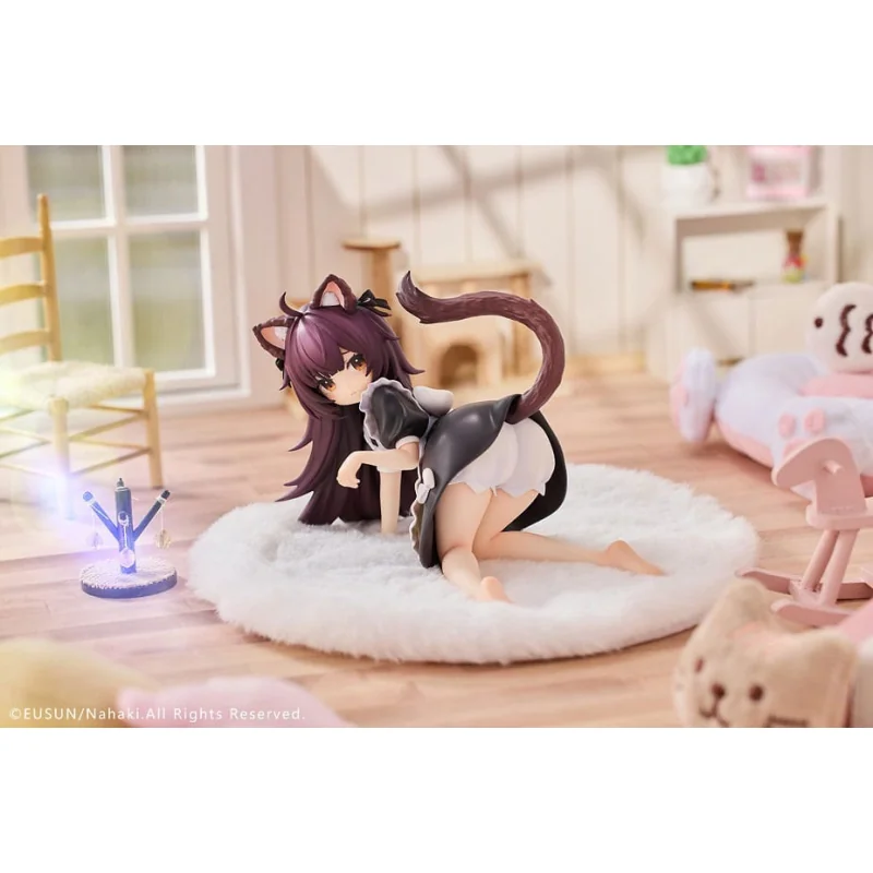 Original Character statuette 1/7 Cat Ear Maid Peng Peng 10 cm