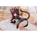 Original Character statuette 1/7 Cat Ear Maid Peng Peng 10 cm