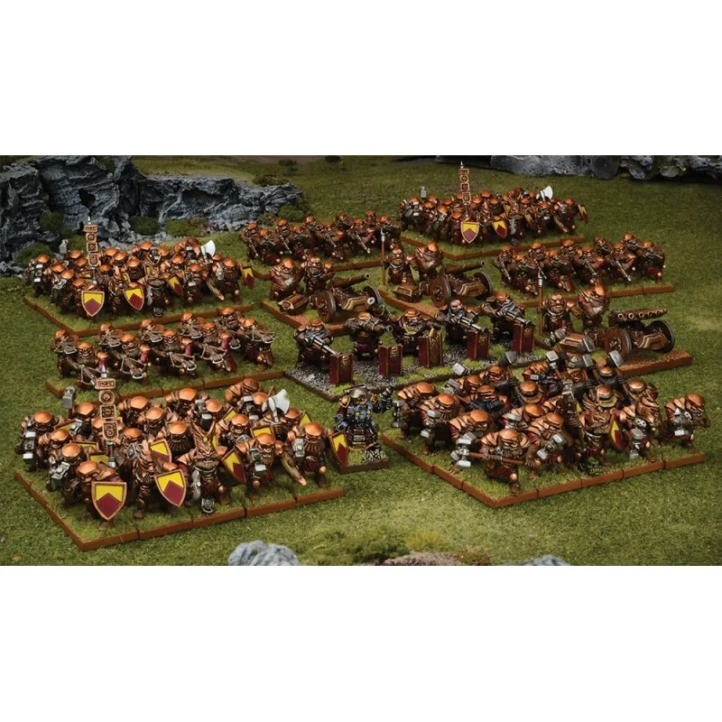 KINGS OF WAR - DWARFS - MEGA ARMY