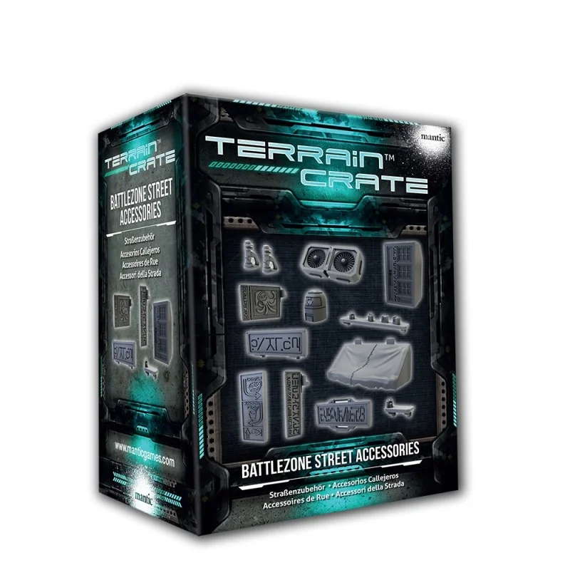 CRATE TERRAIN - BATTLEZONES STREET ACCESSORIES