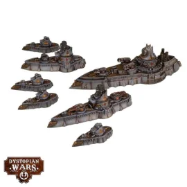 DYSTOPIAN WARS - BORODINO BATTLEFLEET SET