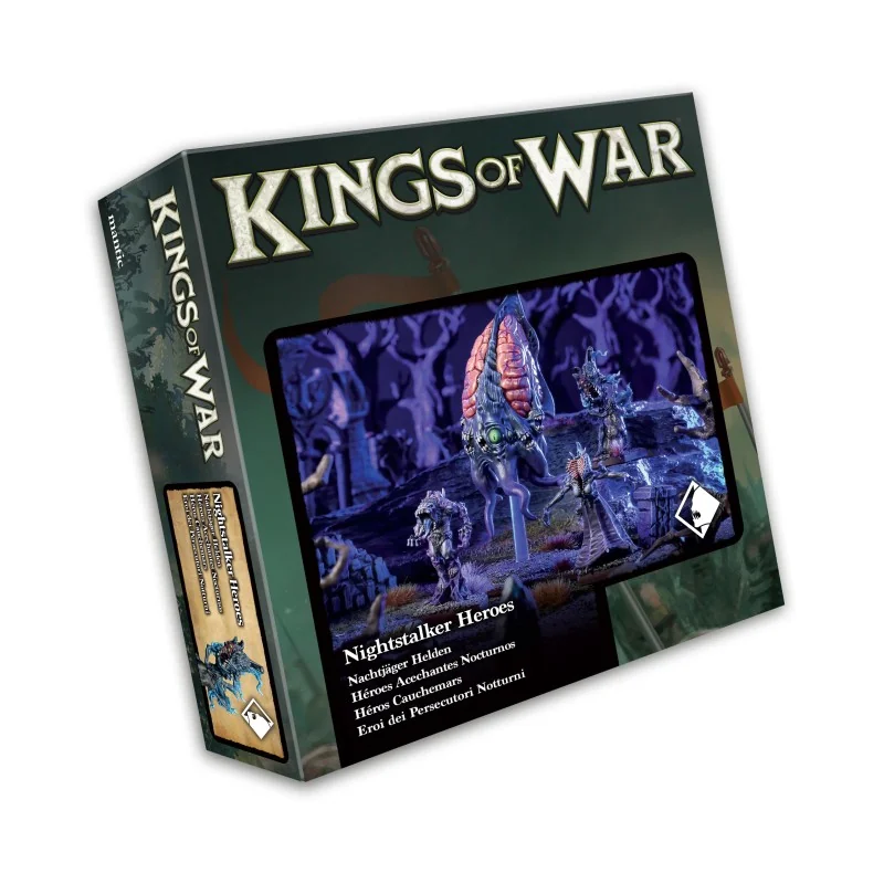 KINGS OF WAR - NIGHTMARES - NIGHTMARE HEROES