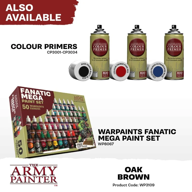 Army Painter - Warpaints Fanatic - Oak Brown