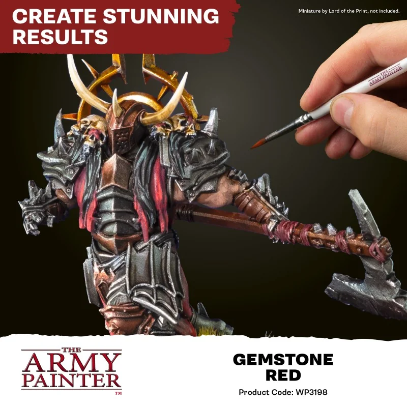 Army Painter - Warpaints Fanatic Metallic - Gemstone Red