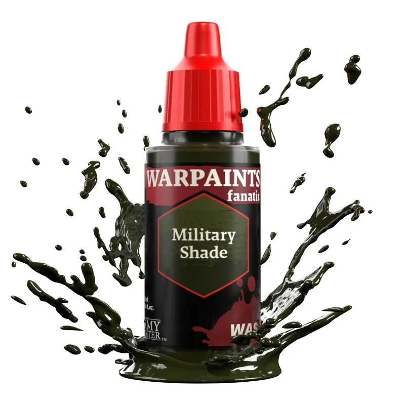 Army Painter - Warpaints Fanatic Wash - Military Shade