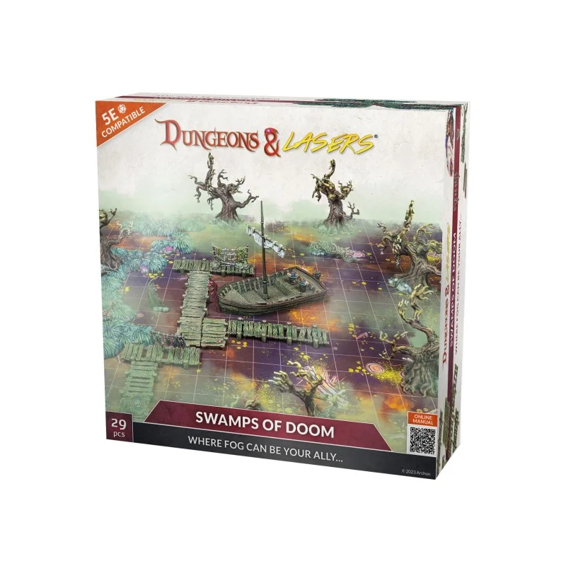 DUNGEONS & LASERS - SCENERY - SWAMPS OF DOOM