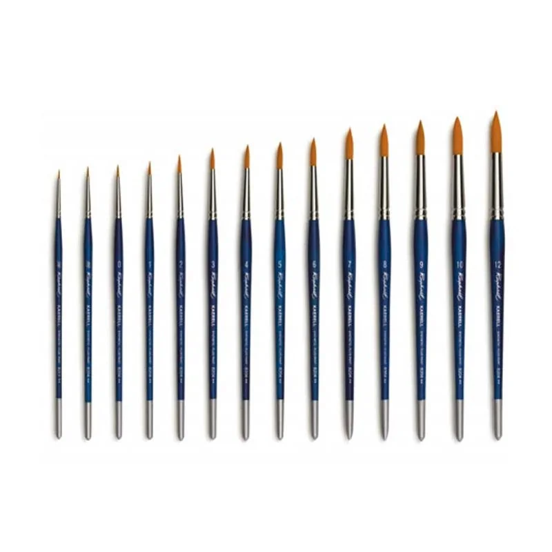 Raphaël Brushes - Kaerell Blue-Round Brushes-Size 00 (2/0)