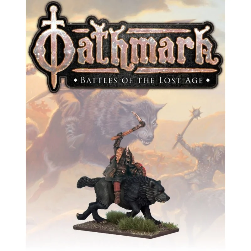 Oathmark - Goblin Wolf Rider Champion 3