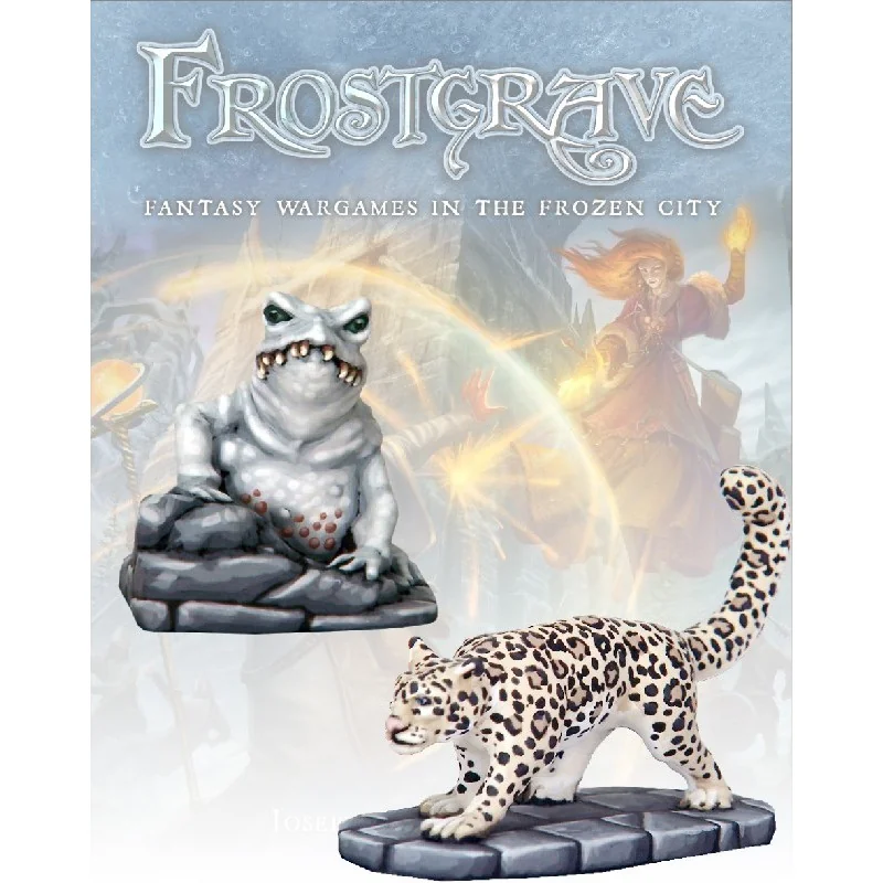 Frostgrave - Toad & Ice Leopard