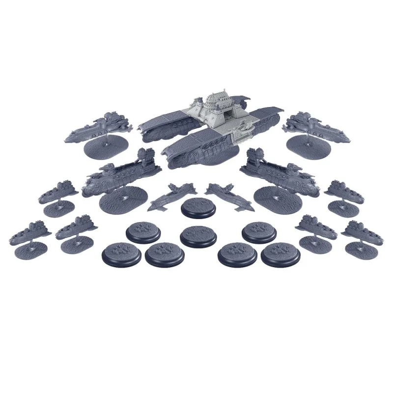 Dystopian Wars - Vauban Battlefleet Set