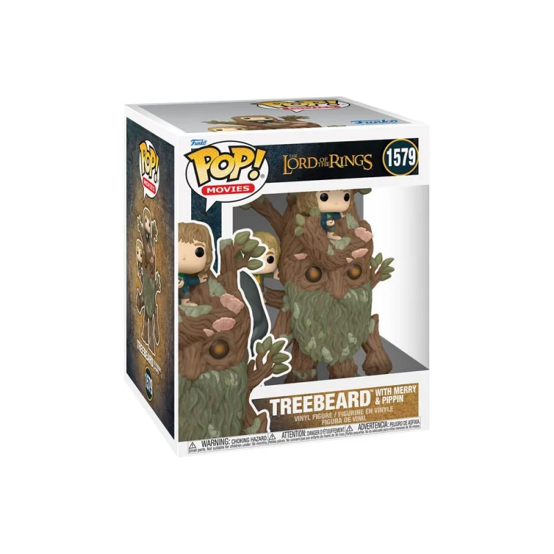 Lord of the Rings Super Sized POP! Animation Vinyl statue Treebeard w/Mary & Pip 15 cm