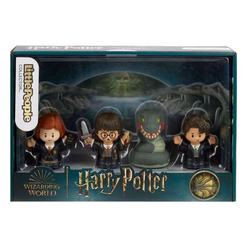 Harry Potter pack of 4 Fisher-Price Little People Collector Chamber of Secrets minifigures 6 cm