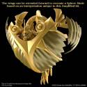 YU GI OH! -Figure-rise stand. Amplified Winged dragon of Ra -Model Kit