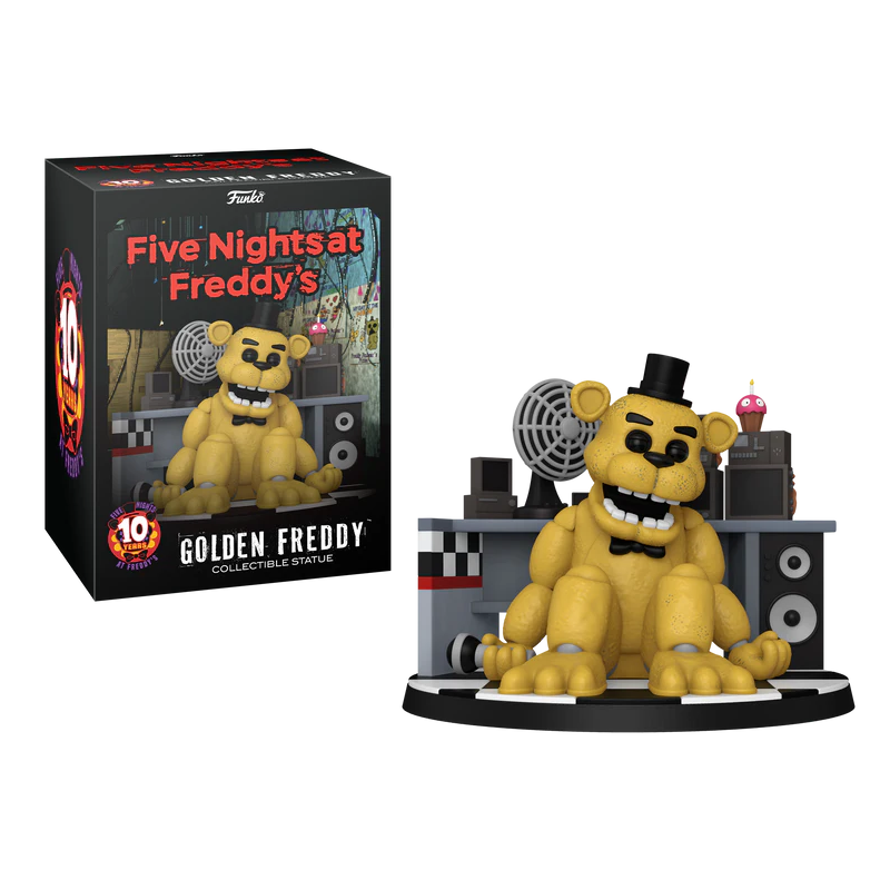 FNAF - Golden Freddy - Vinyl Statuette 30cm