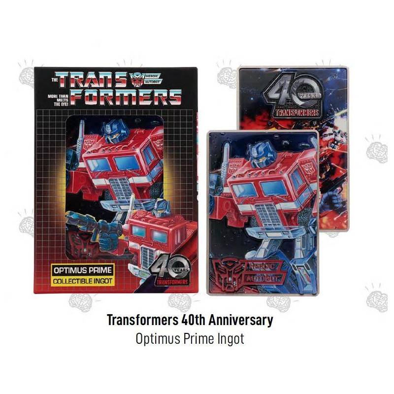 TRANSFORMERS - 40th Anniversary - Autobots - Limited Edition Ingot