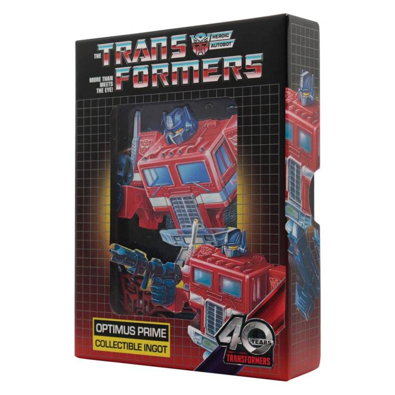 TRANSFORMERS - 40th Anniversary - Autobots - Limited Edition Ingot