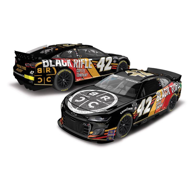 CHEVROLET CAMARO "BLACK RIFLE COFFEE COMPANY" 42 NOAH GRAGSON CUP SERIES 2023 (ARC DIECAST)