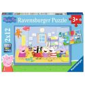 Puzzles 2x12 p - The adventures of Peppa Pig