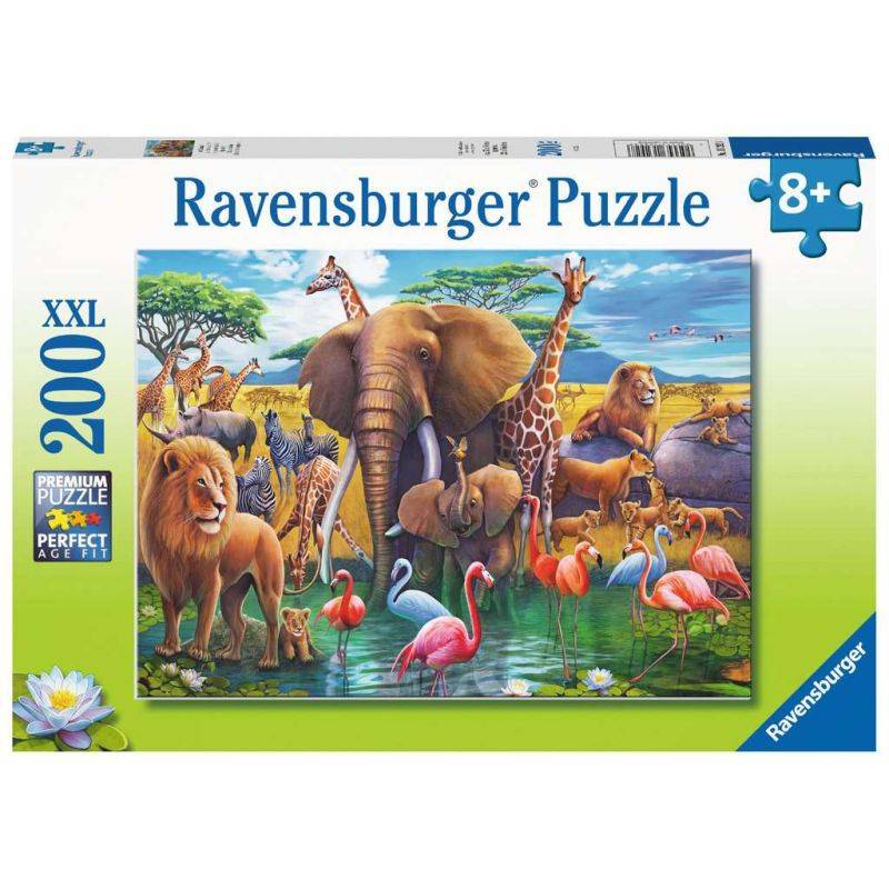 Puzzle 200 p XXL - In the middle of a safari