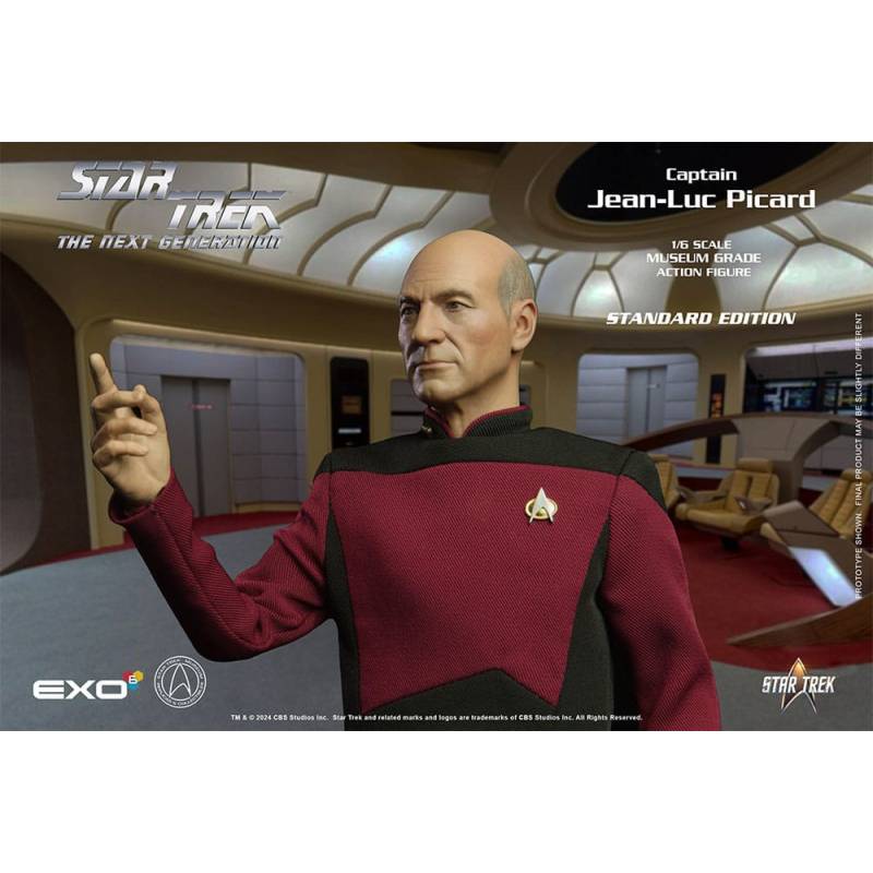 Star Trek: The Next Generation 1/6 figure Captain Jean-Luc Picard 30 cm